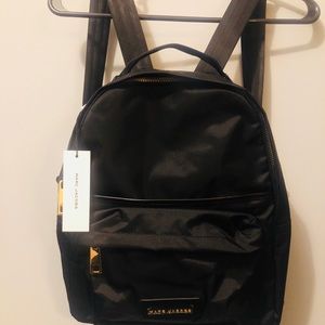 Marc jacobs black nylon backpack